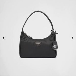 Prada Re-Edition 2000 Nylon Hobo Bag